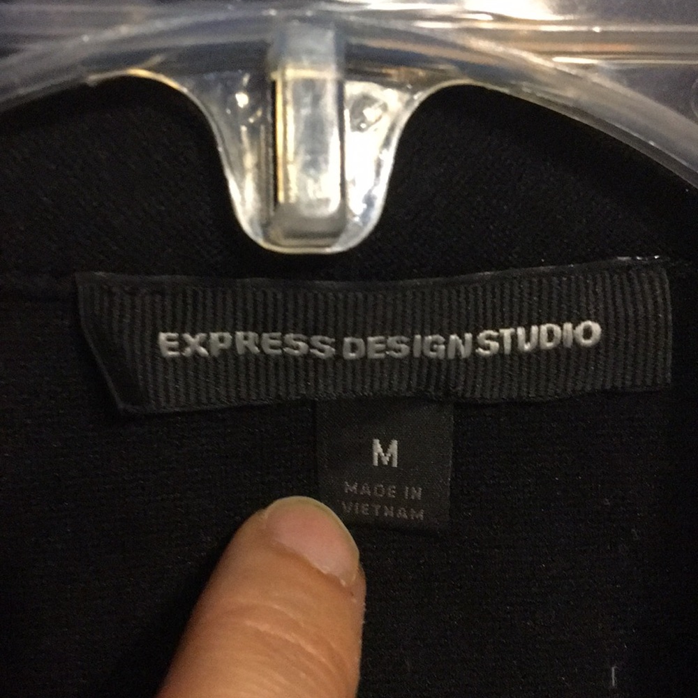 Express Design Studios Black Jacket - image 3